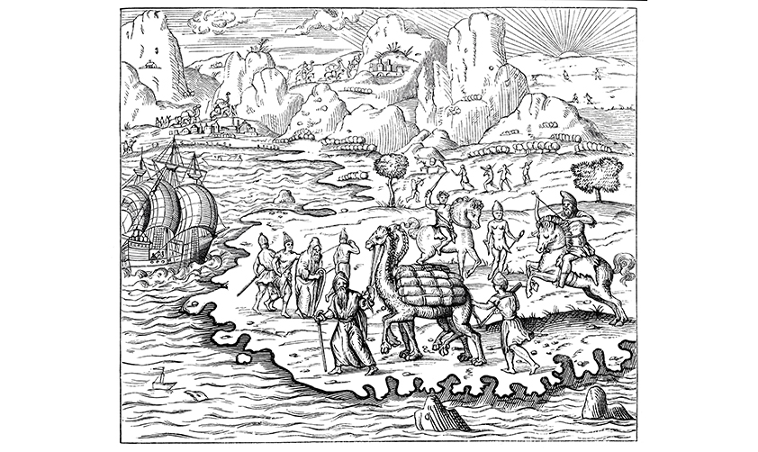 Trasporto di merci sulla Via della Seta